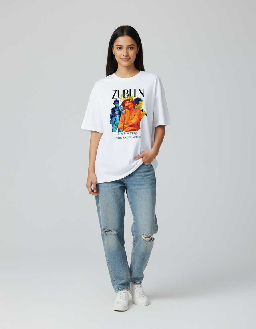 ZubeenVerse - Unisex Terry Oversized Tee