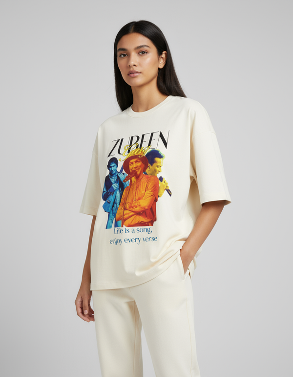 ZubeenVerse - Unisex Terry Oversized Tee