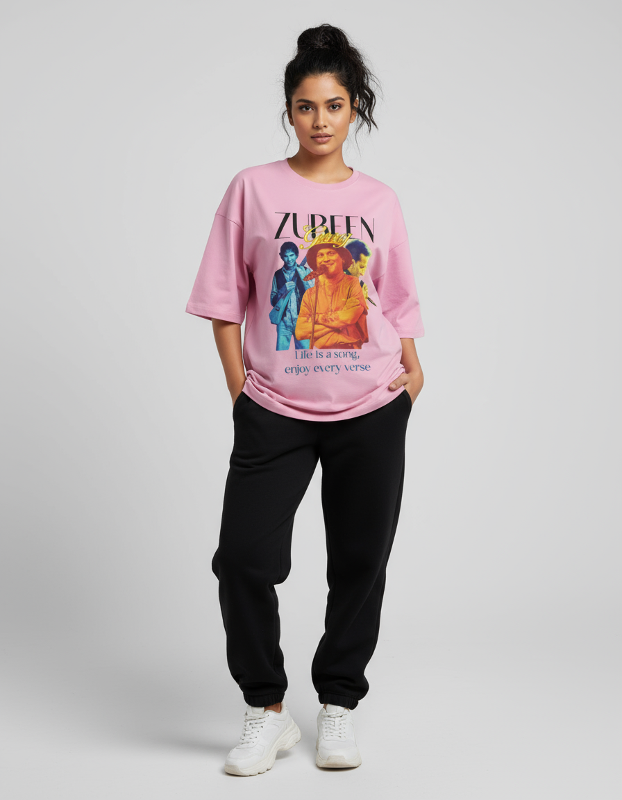 ZubeenVerse - Unisex Terry Oversized Tee