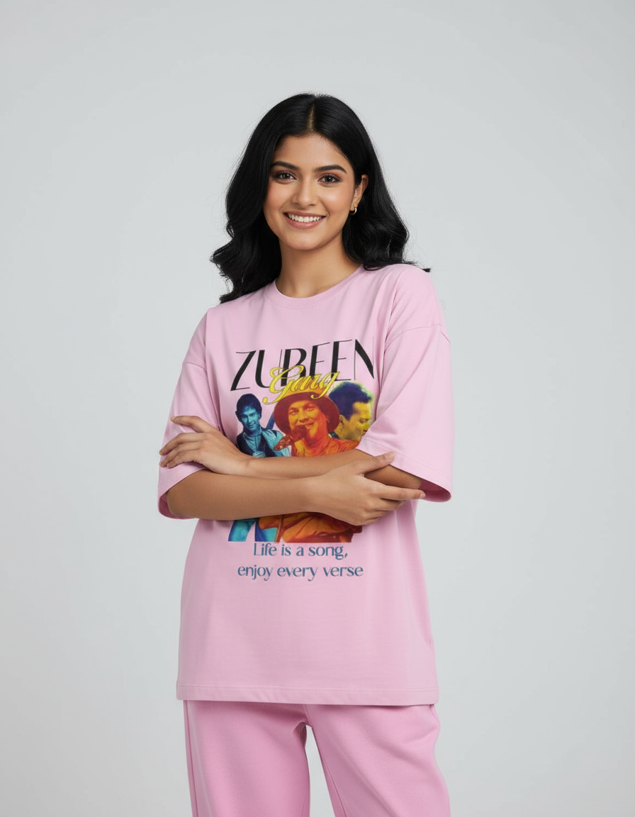 ZubeenVerse - Unisex Terry Oversized Tee